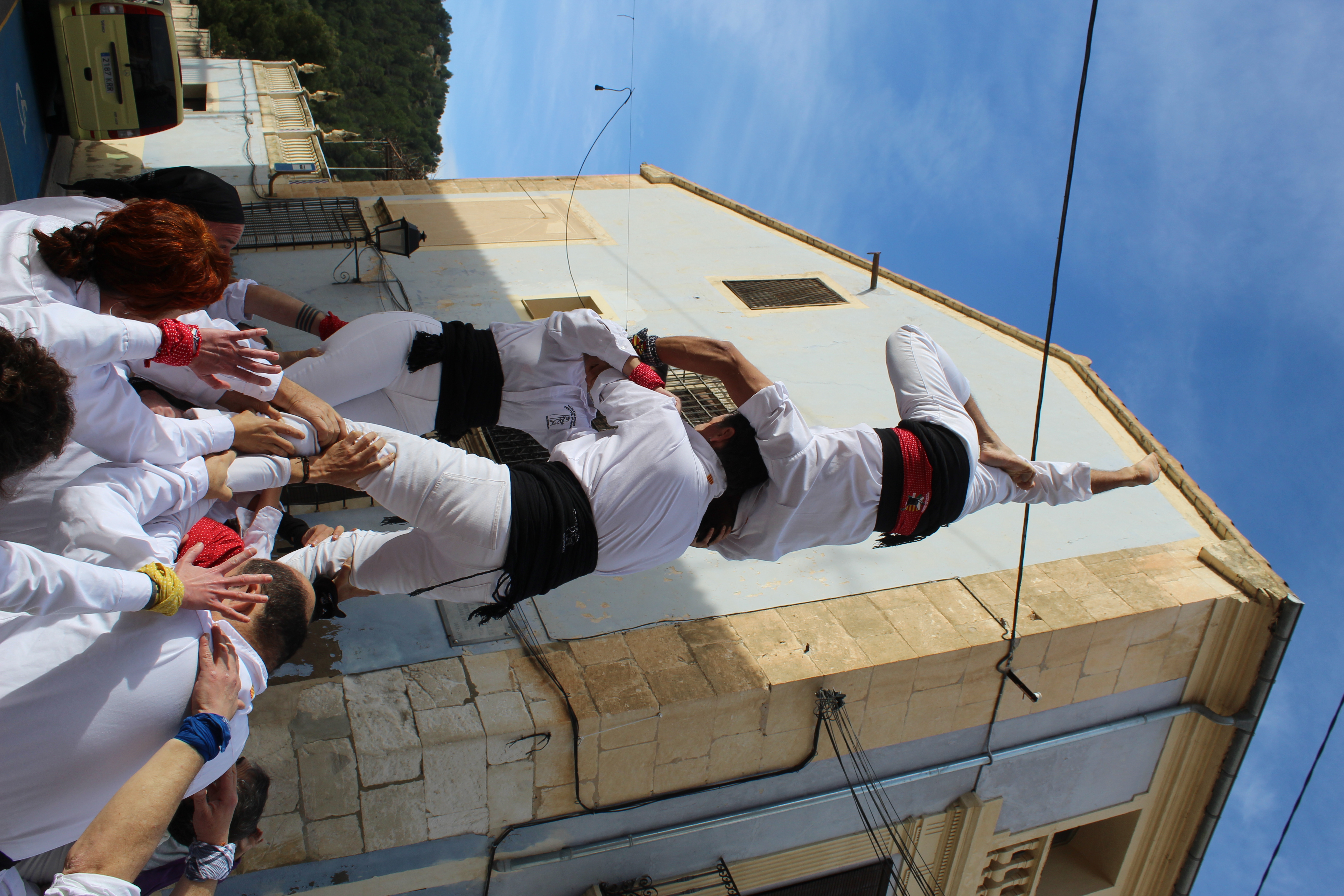 Figuereta durant l'actuació a Penàguila, desembre de 2025